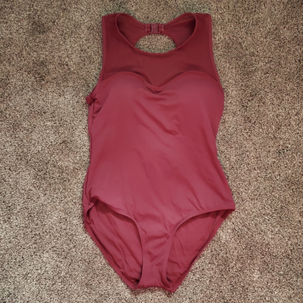 Maroon Swimsuit